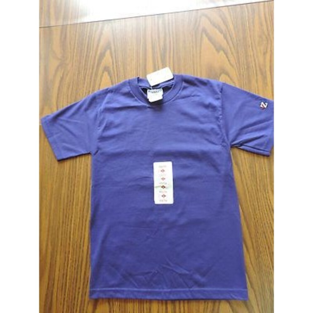 Jerzees T-Shirt Purple Knit Tee Size Small NEW